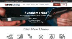 Desktop Screenshot of fundamerica.com